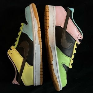 Used Nike Dunk Low - Free 99 Black